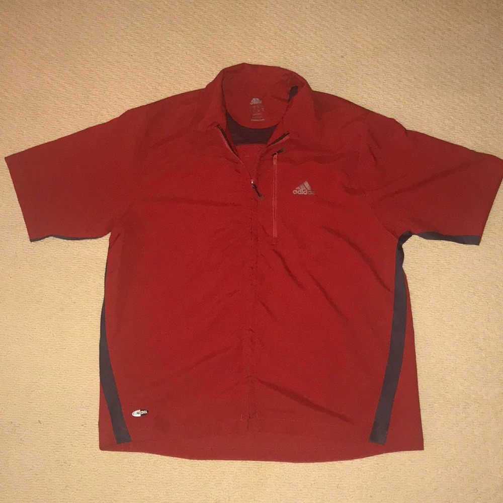 Adidas Golf Full ZIP Short Sleeved Jacket